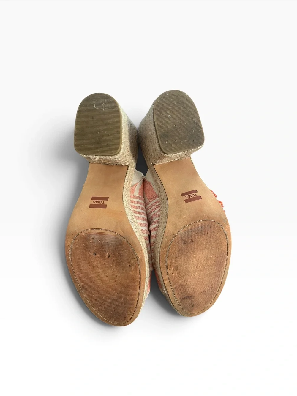 Women’s TOMS Junie Striped Espadrille Wedge Sandals